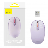 Mouse Wireless Baseus F01B Tri-Mode, 1600DPI, BT / Wi-Fi, Mov B01055503513-00 