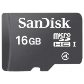 Card Memorie microSDHC SanDisk, 16Gb, Clasa 4 SDSDQM-016G-B35 
