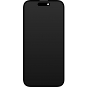 Display cu Touchscreen pentru Apple iPhone 15, cu Rama, Versiune LCD In-Cell, Negru