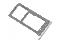 Suport SIM - Card Samsung Galaxy S7 edge G935, Argintiu