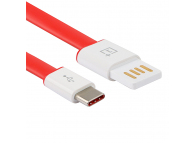 Cablu date USB - USB Type-C OnePlus 1m rosu