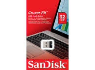 Memorie Externa SanDisk CRUZER FIT, 32Gb, USB 2.0, Argintie - Neagra SDCZ33-032G-G35