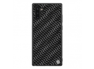 Husa Plastic - TPU Nillkin Twinkle Hard pentru Samsung Galaxy Note 10 N970 / Samsung Galaxy Note 10 5G N971, Silvery, Neagra
