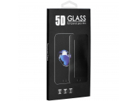 Folie Protectie Ecran OEM pentru Samsung Galaxy A20e, Sticla securizata, Full Face, Full Glue, 0.3mm, 5D, Neagra