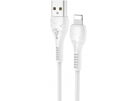 Cablu Date si Incarcare USB-A - Lightning HOCO X37, 18W, 1m, Alb