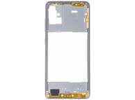 Carcasa Mijloc Samsung Galaxy A51 A515, Argintie