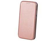 Husa Piele OEM Elegance pentru Samsung Galaxy A21s, Roz Aurie