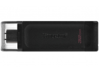 Memorie Externa Kingston DT 70, 32Gb, USB Type-C, Neagra