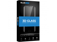 Folie Protectie Ecran BLUE Shield pentru Huawei P40 lite E, Sticla securizata, Full Face, Full Glue, 0.33mm, 9H, 3D, Neagra