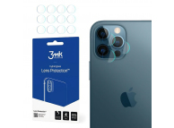 Folie Protectie Camera spate 3MK pentru Apple iPhone 12 Pro, Set 4 buc, Plastic