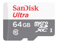 Card Memorie MicroSDXC SanDisk ULTRA ANDROID, 100MB/s, 64Gb, Clasa 10 / UHS-1 U1 SDSQUNR-064G-GN3MN