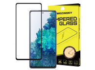 Folie de protectie Ecran WZK pentru Samsung Galaxy A72 A725 / A72 5G A726, Sticla Securizata, Full Glue, Neagra