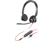 Casti Call Center Plantronics Blackwire BW3325-M, Unitate Apel, USB, Negre 214016-01
