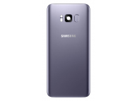 Capac Baterie Samsung Galaxy S8 G950, Cu Geam Camera Spate - Senzor Amprenta, Mov, Second Hand