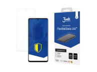 Folie de protectie Ecran 3MK FlexibleGlass Lite pentru Samsung Galaxy A71 A715, Sticla Flexibila, Full Glue