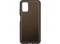 Husa TPU Samsung Galaxy A03s, Clear Cover, Neagra EF-QA038TBEGEU 