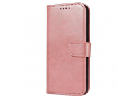 Husa Piele OEM Leather Flip Magnet pentru Samsung Galaxy A42 5G, Roz 