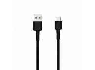 Cablu Date si Incarcare USB la USB Type-C Xiaomi, 1 m, Negru  SJV4109GL