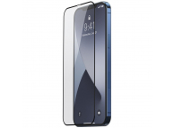 Folie de protectie Ecran Nevox pentru Apple iPhone 13 mini, Sticla securizata, Full Glue, 3D, Neagra