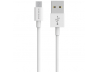 Cablu Date si Incarcare USB-A - microUSB Borofone Bloom BX22, 18W, 1m, Alb