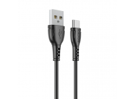 Cablu Date si Incarcare USB-A - USB-C Borofone BX51 Triumph MP, 18W, 1m, Negru