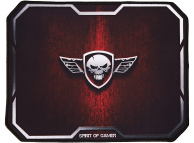 MousePad Spirit of Gamer Winged Skull, 295 x 235 x 3 mm, Red Victory, Negru 
