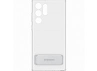Husa TPU Samsung Galaxy S22 Ultra 5G S908, Clear Standing Cover, Transparenta EF-JS908CTEGWW 