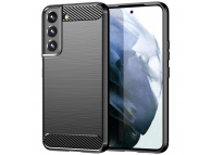 Husa TPU OEM Carbon pentru Samsung Galaxy S22+ 5G S906, Neagra 