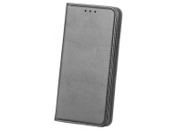 Husa Piele Ecologica OEM Smart Magnetic pentru Samsung Galaxy A03s, Neagra 