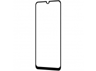 Folie Protectie Ecran OEM pentru Samsung Galaxy A01, Sticla securizata, Full Face, Full Glue, 9D, Neagra 