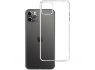 Husa TPU 3MK Clear pentru Apple iPhone 11 Pro Max, Transparenta 