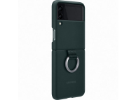 Husa Telefon Samsung Galaxy Z Flip3 5G F711, Ring, EF-PF711TG, Verde, Resigilata 