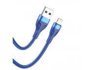 Cablu Date si Incarcare USB la Lightning Borofone BX61, 1 m, Albastru 