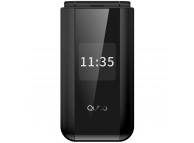 Telefon mobil QUBO X-219, 2.4 inch, Dual SIM, 2G, Negru QUBO-X219-BK