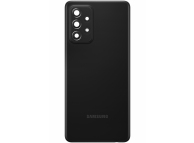Capac Baterie Samsung Galaxy A52s 5G A528 / A52 5G A526 / A52 A525, Negru (Awesome Black), Service Pack GH82-26858A 
