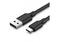 Cablu Date si Incarcare USB la USB Type-C UGREEN US287, 3 m, 3A, Negru 