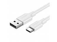 Cablu Date si Incarcare USB la USB Type-C UGREEN US287, 1.5 m, 3A, Alb 