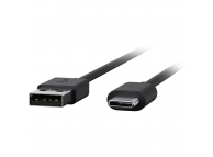 Cablu Date si Incarcare USB la USB Type-C Spacer 2.4A, 1 m, Negru SPDC-mUSB TYPE C 