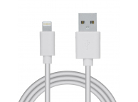 Cablu Date si Incarcare USB la Lightning Spacer, 0.5 m, Alb SPDC-LIGHT-PVC-W-0.5 