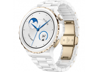 Ceas Smartwatch Huawei WATCH GT 3 Pro Frigga-B19T, Ceramic Strap, Alb 55028824 