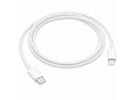 Cablu Date si Incarcare USB Type-C la Lightning Apple, 1 m, Alb MM0A3ZM/A 