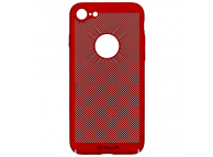 Husa Plastic Tellur Heat Dissipation pentru Apple iPhone 8, Rosie TLL121253 