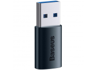 Adaptor OTG USB-C - USB-A Baseus Ingenuity, Albastru ZJJQ000103