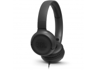 Casti On-Ear JBL Tune 500, Cu microfon, 3.5 mm, Negre JBLT500BLK 