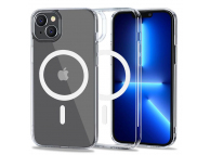 Husa MagSafe pentru Apple iPhone 14, Tech-Protect, Flexair Hybrid, Transparenta