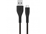 Cablu Date si Incarcare USB la USB Type-C Energizer Lifetime, 1.2 m, Negru C41C2AGBKT 