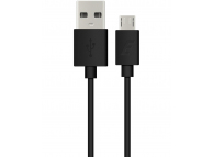 Cablu Date si Incarcare USB la MicroUSB Energizer, 2 m, Negru C11UBMCKBK4 