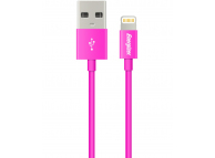 Cablu Date si Incarcare USB la Lightning Energizer, 0.2 m, Roz C11UBLIGPK3 