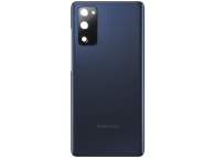 Capac Baterie Samsung Galaxy S20 FE G780, Cu Geam Blitz - Geam Camera Spate, Albastru (Cloud Navy), Second Hand