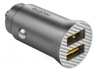 Incarcator Auto USB Realme Dart, Quick Charge, 33W, 2 X USB, Negru 